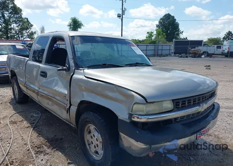 2002 Chevrolet Silverado 1500 Ls из США, поврежденный, VIN 2GCEC19T121353726